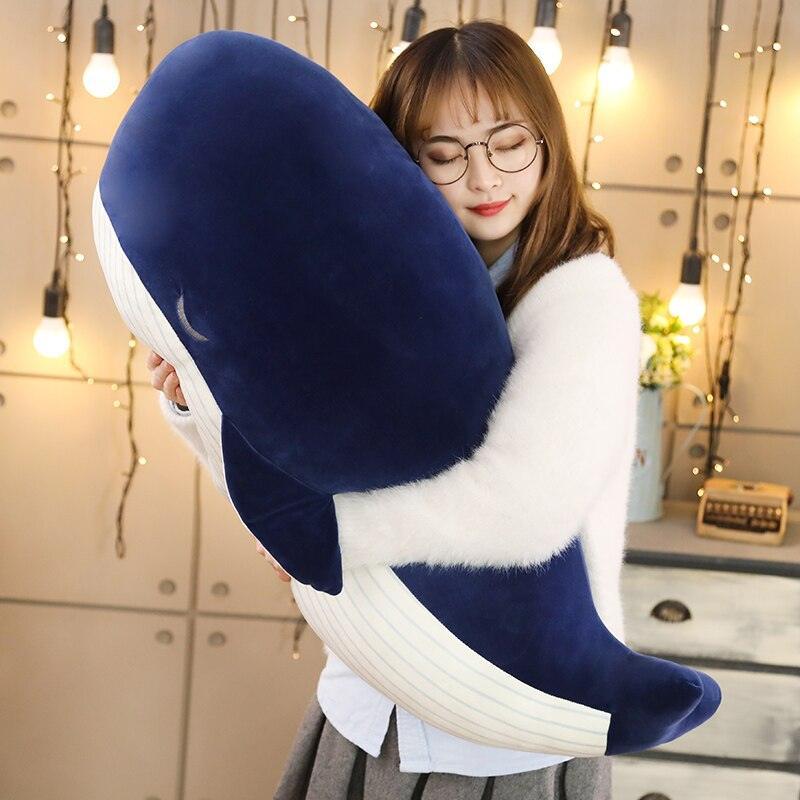 Kawaii Cute Blue Whale Plushie - Sea Animals - Kawaii Bonjour