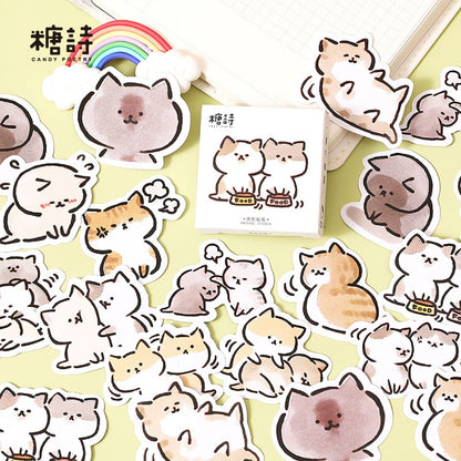 Daily Life Cat Friends Sticker