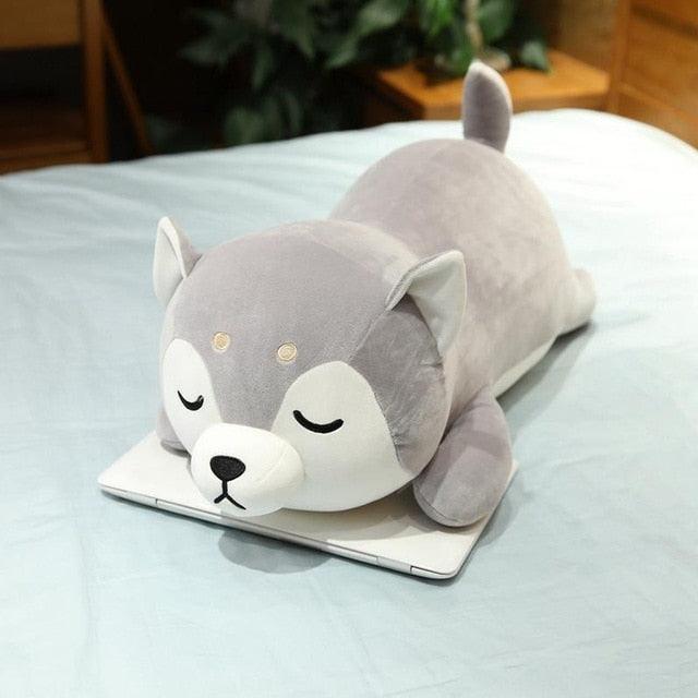 Kawaii Sleeping Husky Plushie - All Plushies, Dogs - Kawaii Bonjour