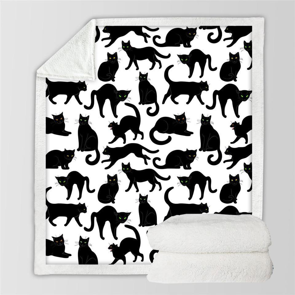 Sneaky Cat Blanket - Meowhiskers