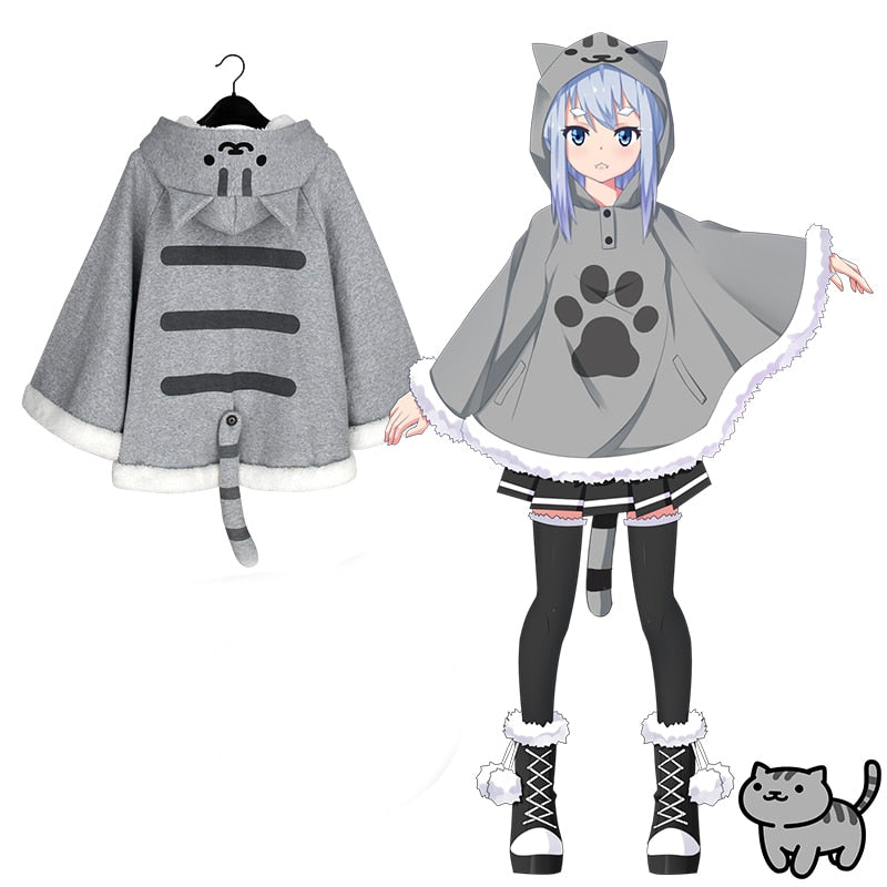 Anime hot sale neko hoodie