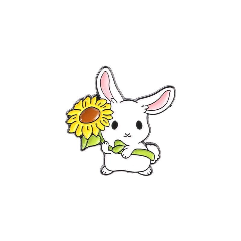 Kawaii Rabbit Lifestyle Enamel Pins - Enamel Pins - Kawaii Bonjour
