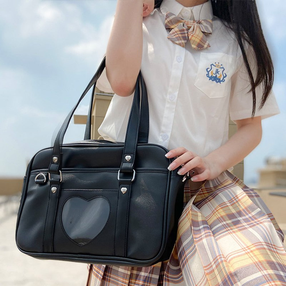 Kawaii JK Lolita Heart Back To School Bag