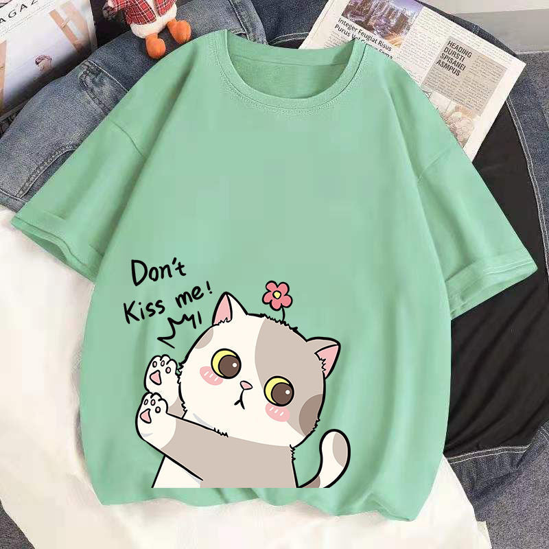 Don't Kiss Me Cat T-Shirt
