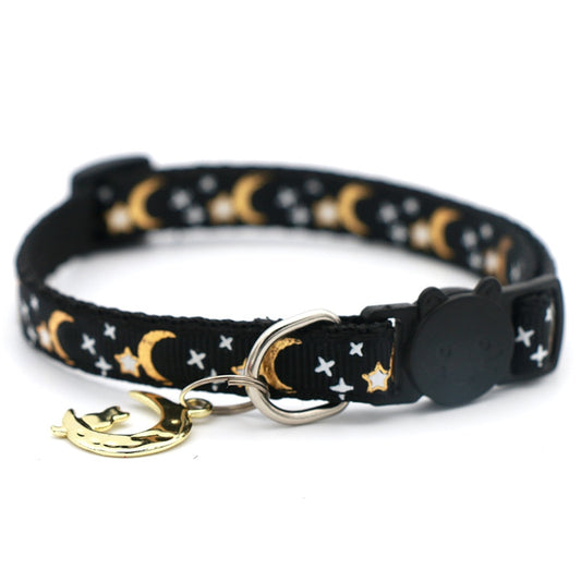 Moon & Star Cat Collar