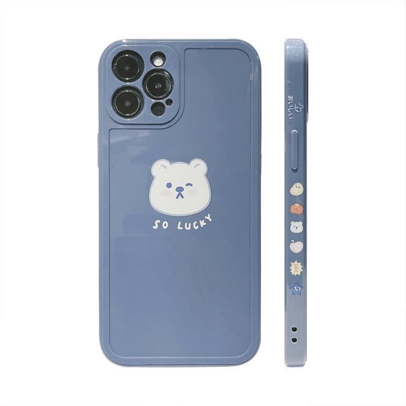 Kawaii Lucky Bear iPhone Case - iPhone Case - Kawaii Bonjour