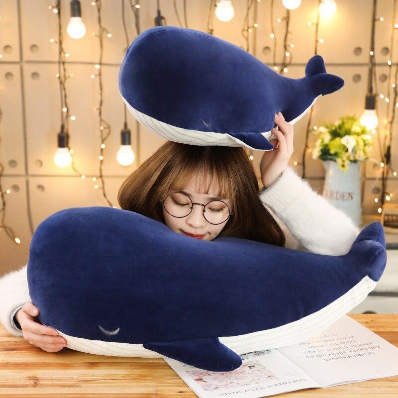 Kawaii Cute Blue Whale Plushie - Sea Animals - Kawaii Bonjour