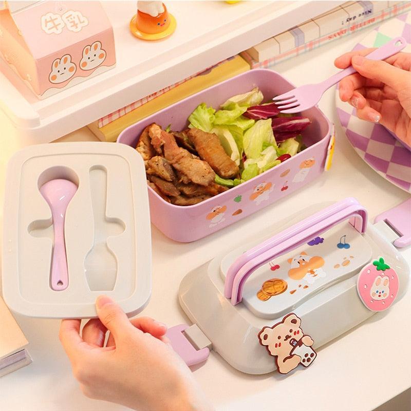 Kawaii Sweet Portable Lunch Box - Kitchenware - Kawaii Bonjour