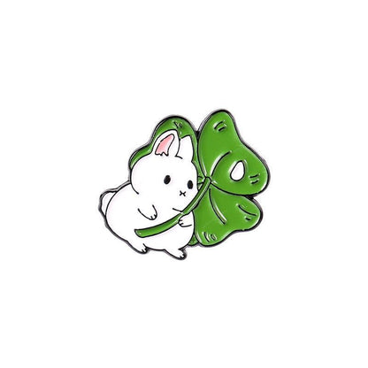 Kawaii Rabbit Lifestyle Enamel Pins - Enamel Pins - Kawaii Bonjour