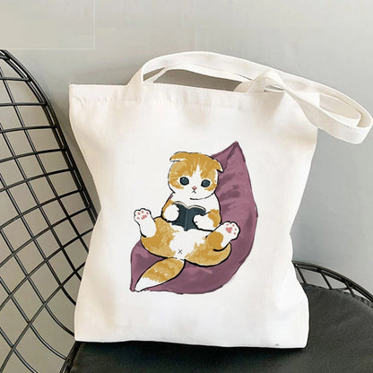 Kawaii Kitty Cat Collection Tote Bag