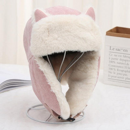 Cute Warm Cat Ears Hat - Hat - Kawaii Bonjour