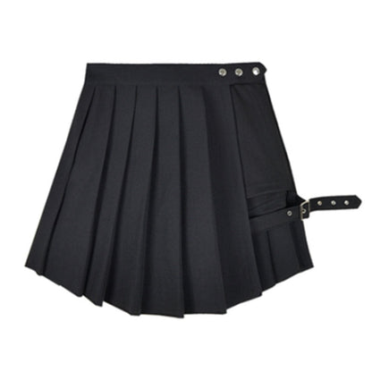 Harajuku Gothic Girls Half Skirt - Skirts - Kawaii Bonjour