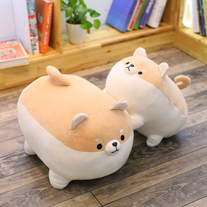 Kawaii Angry Buff Shiba Inu Dog Plush Toy