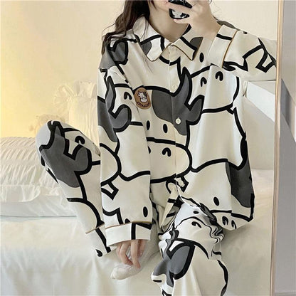 Kawaii Moo Cow Pajama - New, Pajama - Kawaii Bonjour
