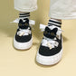 Candy Black Cat Plush Sneakers