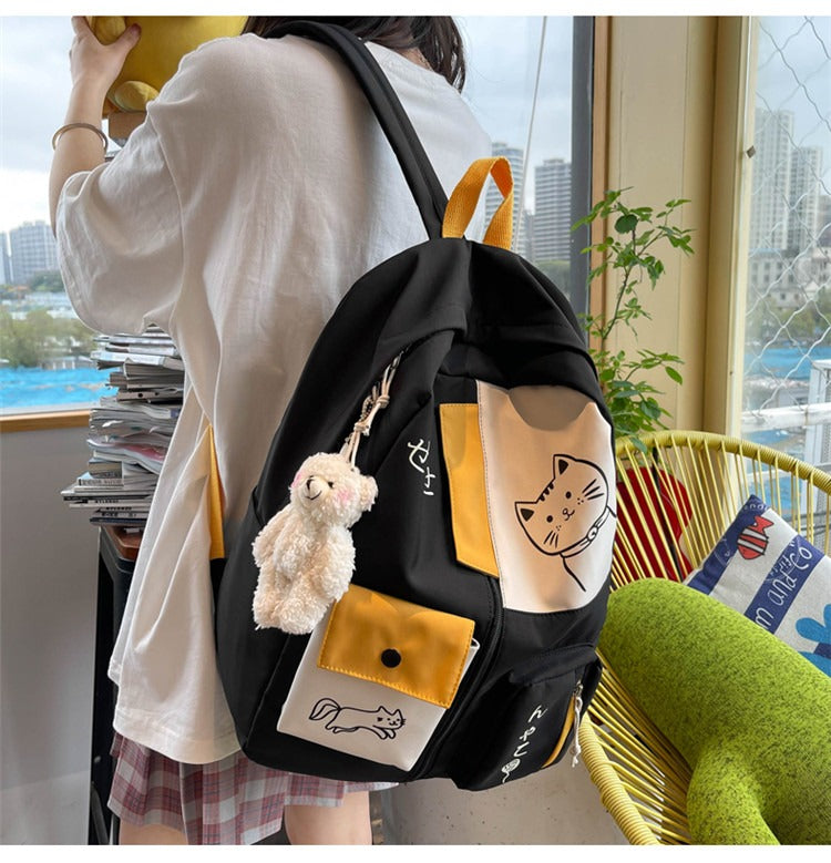 Kawaii Harajuku Kitty Cat Backpack