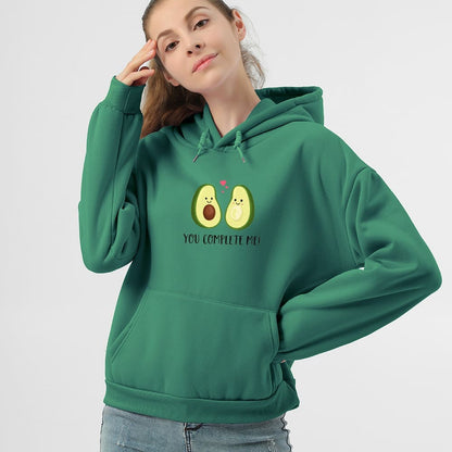 Kawaii Avocado Lovers Sweatshirt Hoodie