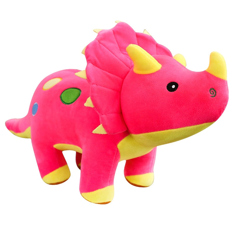 Kawaii Stuffed Triceratops Dinosaur Plush Toy