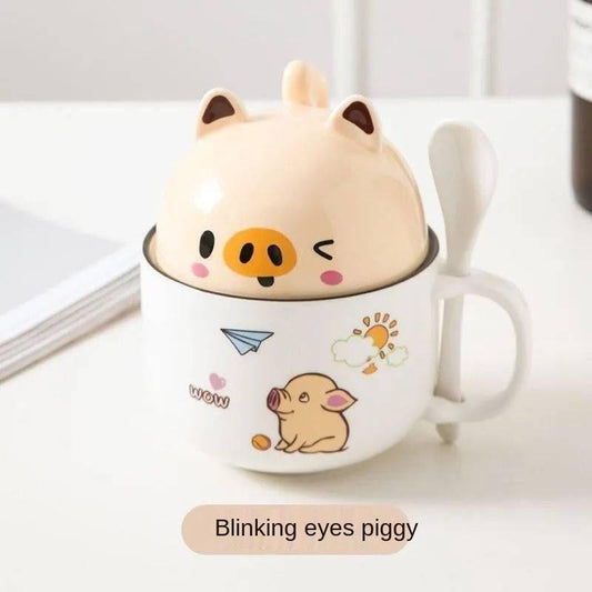 Kawaii Cute Piggy Mugs - Cups & Bottles - Kawaii Bonjour