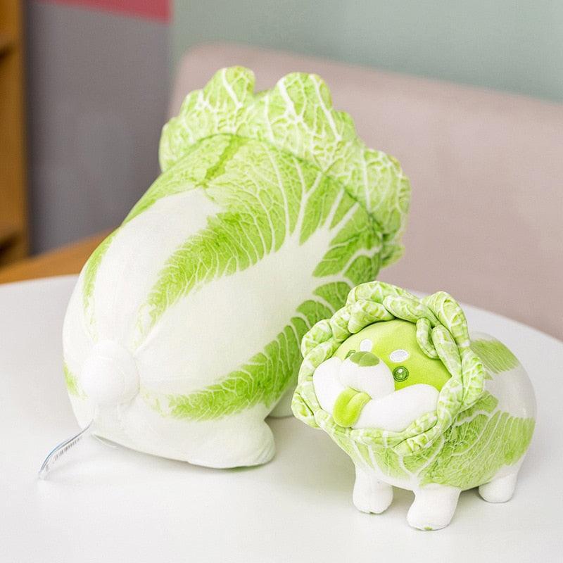 Kawaii Cabbage Shiba Inu Plushie - All Plushies, Dogs - Kawaii Bonjour