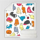 Playful Cat Blanket - Meowhiskers