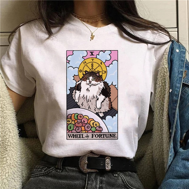 Wheel Fortune Cat T-Shirt