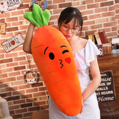 Kawaii Cute Carrot Expression Plushie