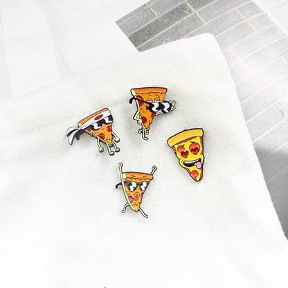 Cool Pizza Enamel Pins