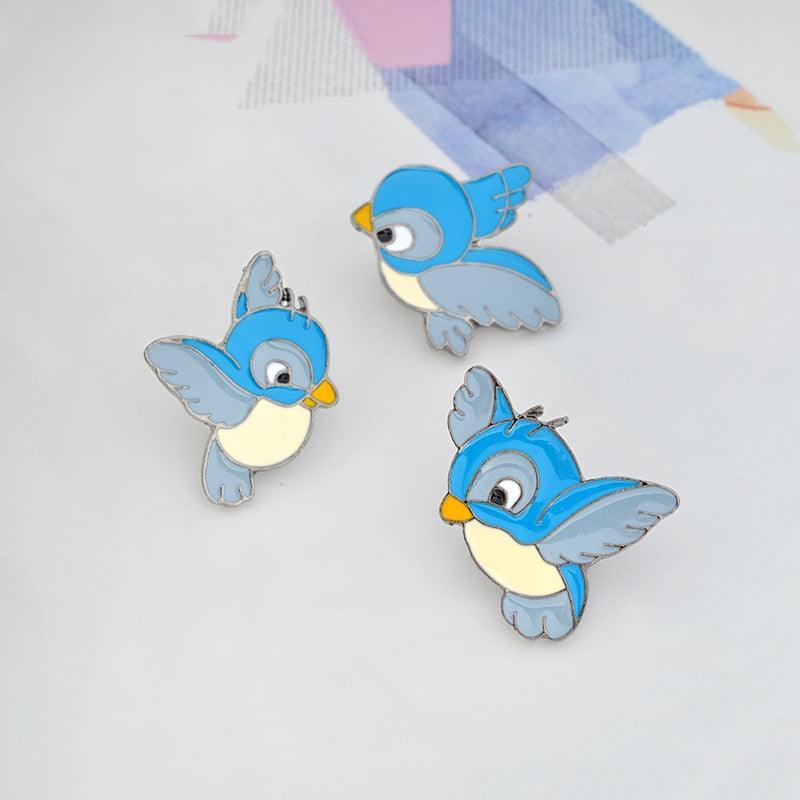 Kawaii Fairy Birds Enamel Pins - Enamel Pins - Kawaii Bonjour