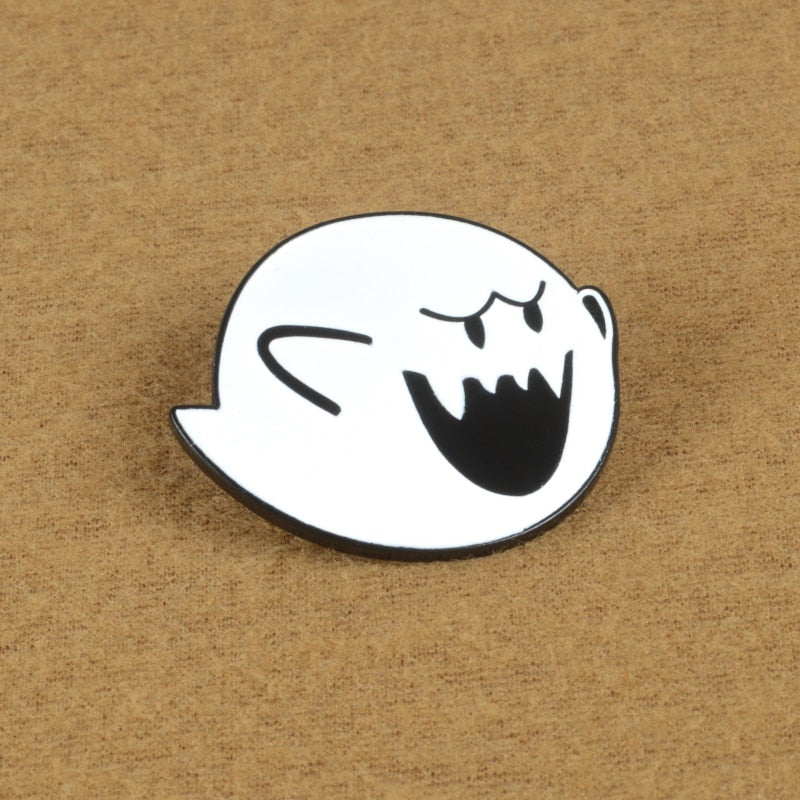 Grrrr Ghost Booo Enamel Pin