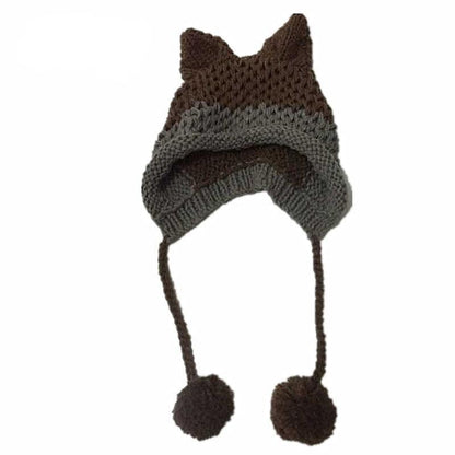 Cute Fox Ears Beanie Hat - Hat - Kawaii Bonjour