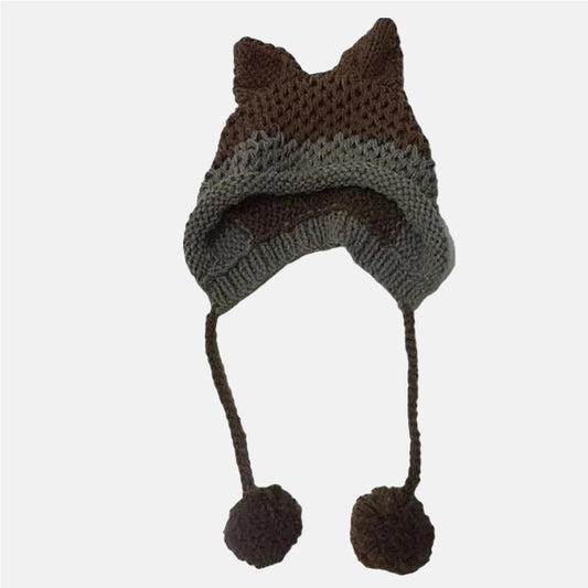 Cute Fox Ears Beanie Hat