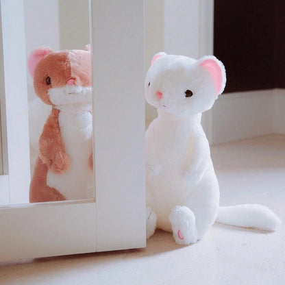 Kawaii Sweet Ferret Plushies - Domestic Animals - Kawaii Bonjour