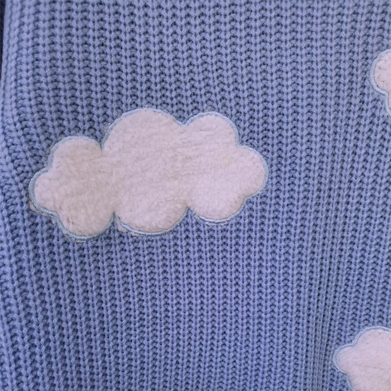 Kawaii Cozy Clouds Sweater - Sweater - Kawaii Bonjour