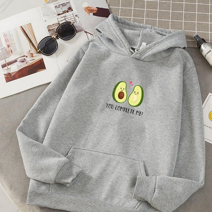 Kawaii Avocado Lovers Hoodie - Hoodie - Kawaii Bonjour