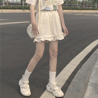 Sweet Korean Student Shorts - New, Shorts - Kawaii Bonjour