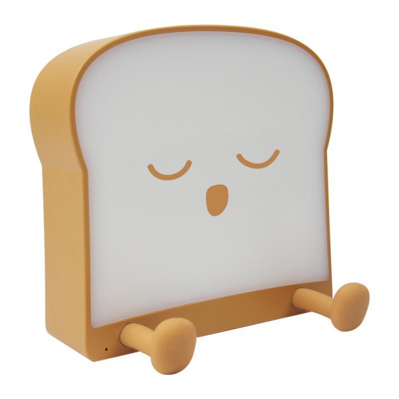 Kawaii Cartoon Toast Bread Night Lights - Night Lights - Kawaii Bonjour