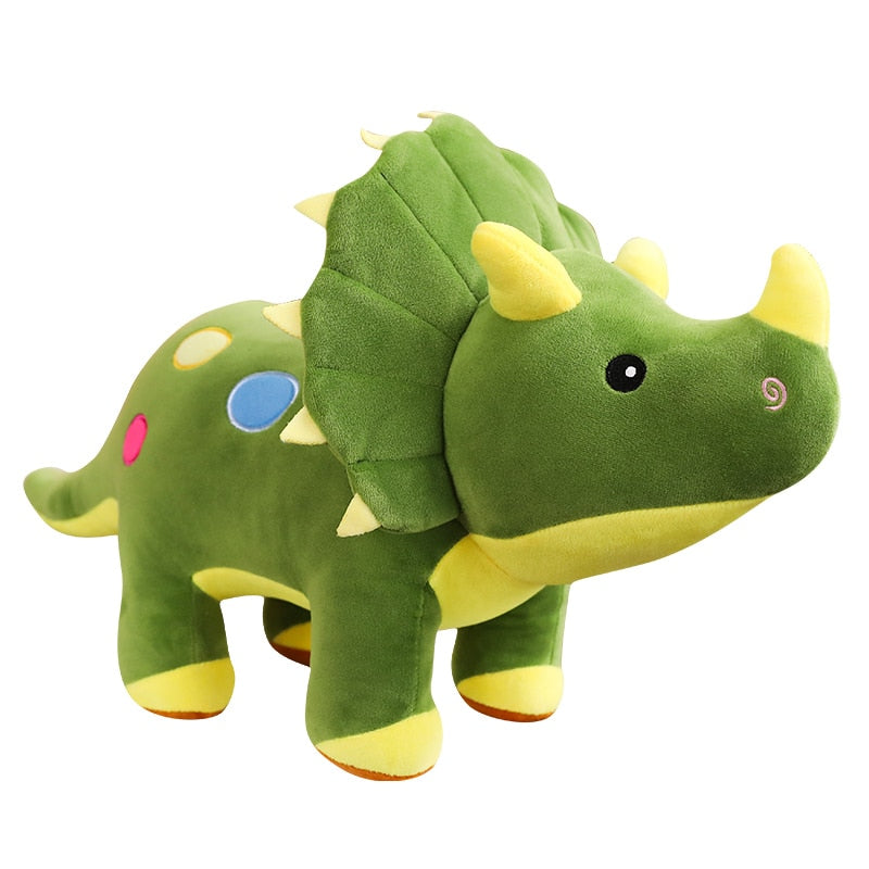 Kawaii Stuffed Triceratops Dinosaur Plush Toy