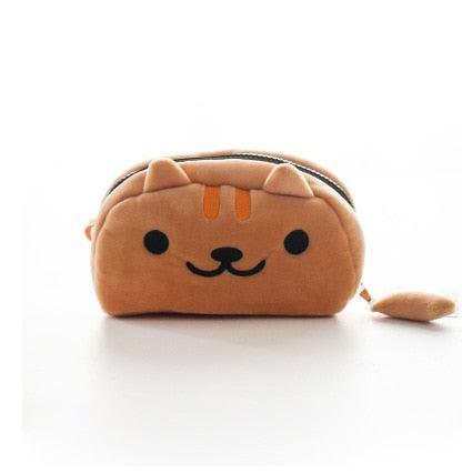 Kawaii Plush Cat Pencil Case - Pencil Case - Kawaii Bonjour