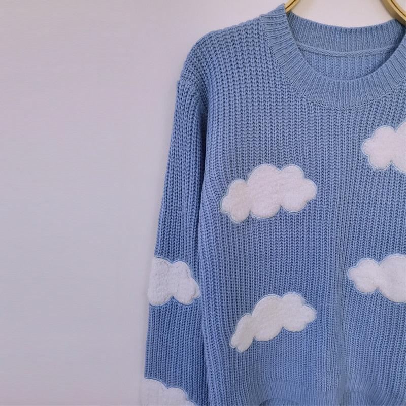 Kawaii Cozy Clouds Sweater - Sweater - Kawaii Bonjour