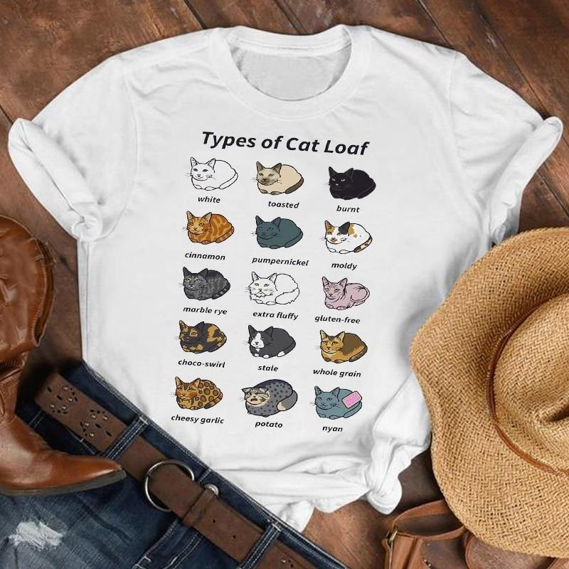 Cat Breeds T-Shirt - Meowhiskers