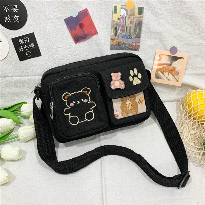 Kawaii Sweet Bear Bag - Crossbody Bag, Shoulder Bag - Kawaii Bonjour