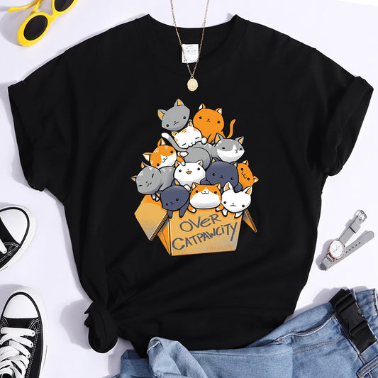 Over Cat Paw City T-Shirt - Meowhiskers