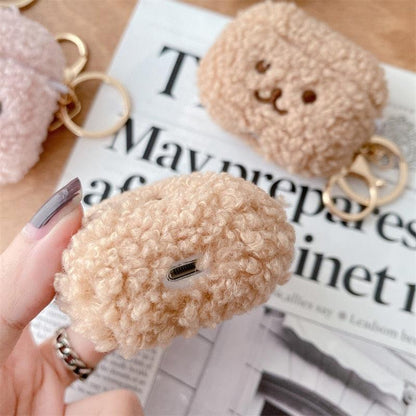 Kawaii Fluffy Bear Airpod Case - Airpod Case - Kawaii Bonjour
