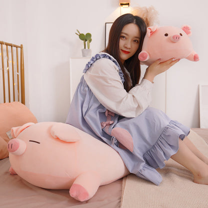Kawaii Squishy Pig Plushie
