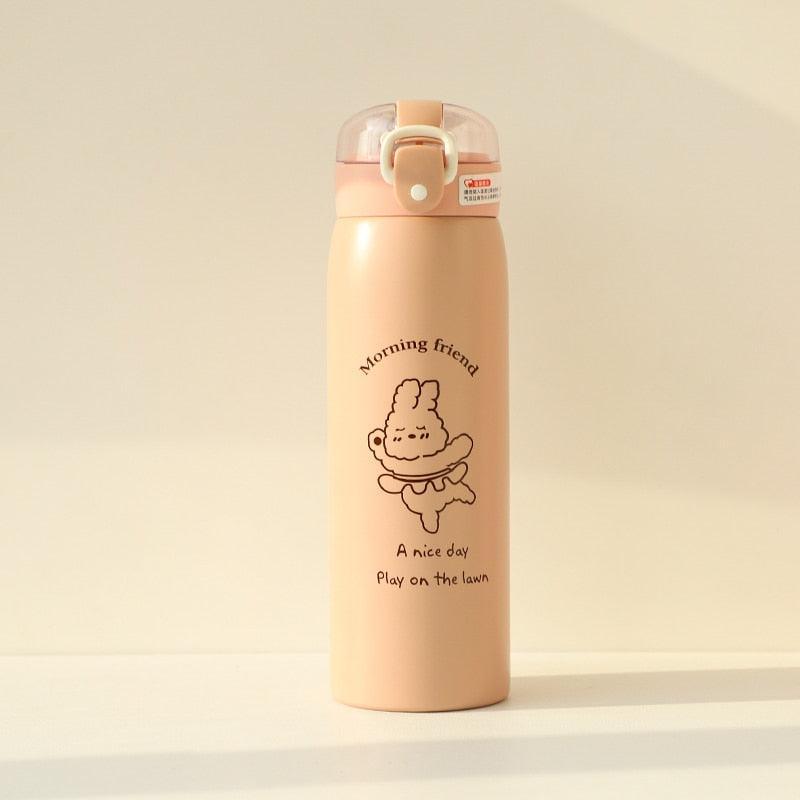 Kawaii Cute Illustration Thermos Bottle - Cups & Bottles - Kawaii Bonjour