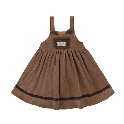 Lolita Sweet Bear Shirts & Strap Dresses Sets - Dress, New, T-Shirts - Kawaii Bonjour