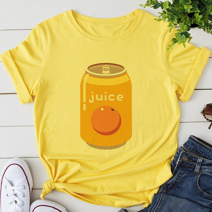 Kawaii Orange Juice T-Shirt - New, T-Shirt - Kawaii Bonjour