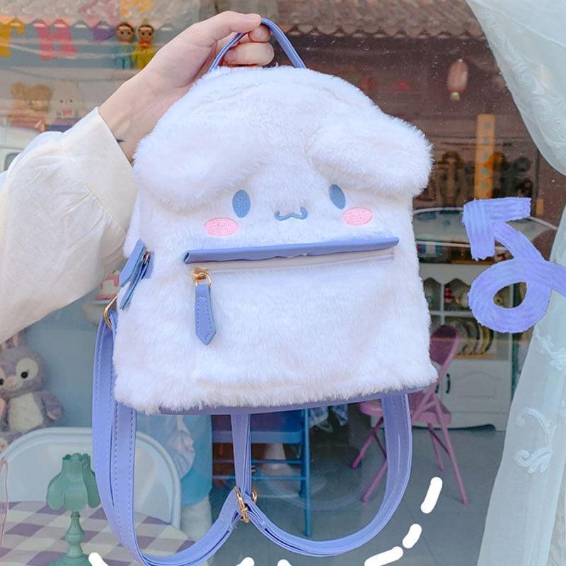 Kawaii Fluffy Puppy Backpack - Backpack - Kawaii Bonjour