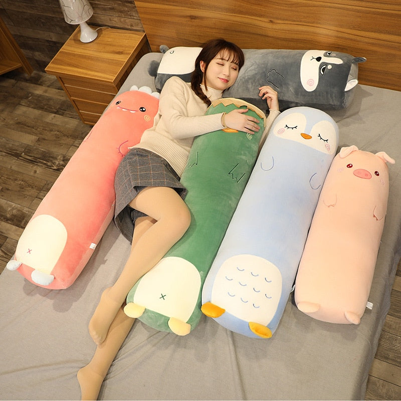 Kawaii Cartoon Animal Plush Sleep Pillow